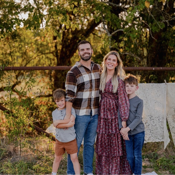 Anora Floored Tier Maxi Dress by ASTR the Label - Picture 5 of 5